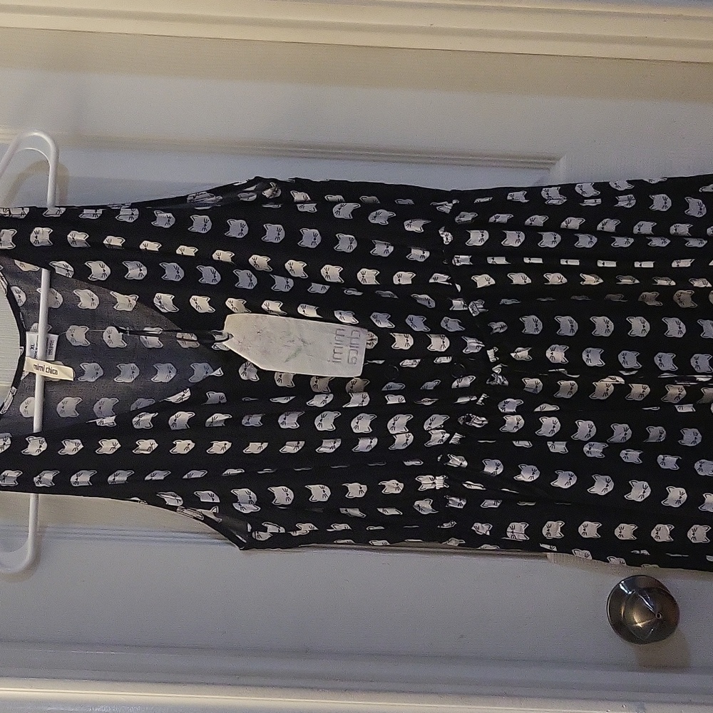 Super simple cat dress